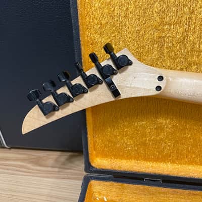 Vintage USA Kramer Baretta I Perfect Tuxedo Floyd Rose, Seymour Duncan slant PUP, HSC, awesome neck image 7