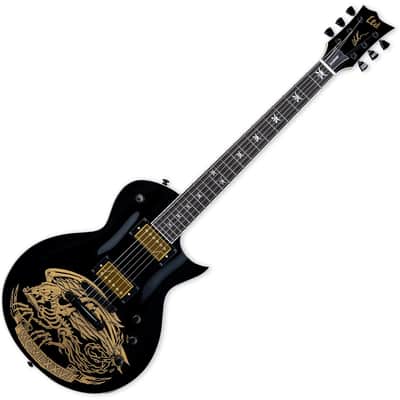 ESP LTD WA-Warbird Black Gold Will Adler Guitar image 1