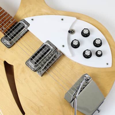 RARE 1995 Rickenbacker 335 One-Off 1960s Reissue – Maple Glo – Near MINT – Toaster Pickups + Original Case image 14