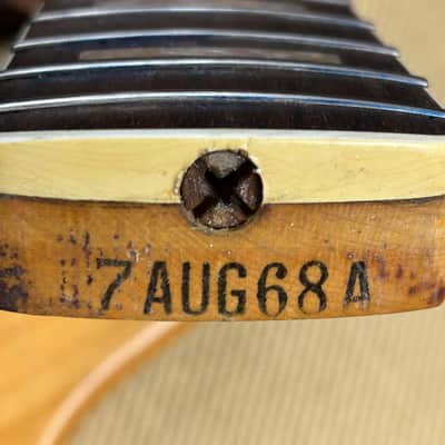 Fender Jazz Bass 1968 - stripped finish image 13