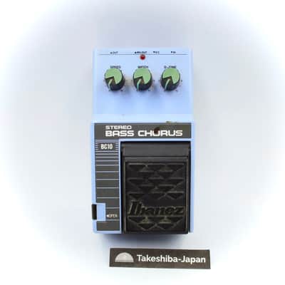 Ibanez BC10 Stereo Bass Chorus Made in Japan Vintage Guitar Effect Pedal 249154