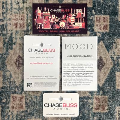 Chase Bliss Audio MOOD Digital Multi-Effect / Micro-Looping Guitar Effect Pedal W/ Box & Paperwork! image 8