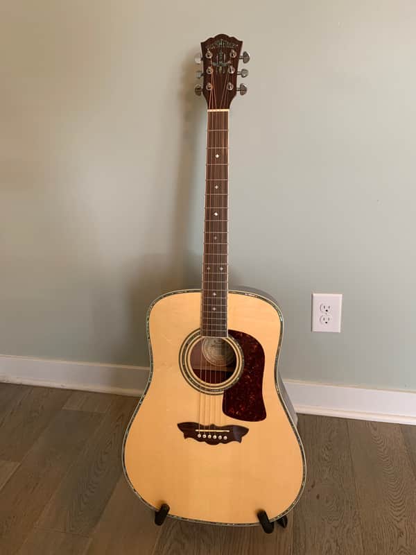 2003 Washburn WD-46S Rarewood Natural image 1
