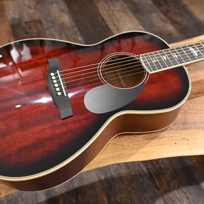 Immagine PRS SE P20E Parlor Acoustic Guitar Fire Red Burst #110 - 18