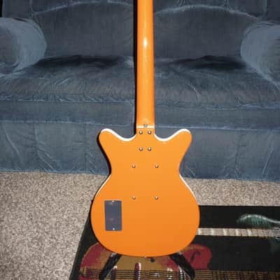 Jerry Jones Shorthorn Bass 4 String Orange image 5