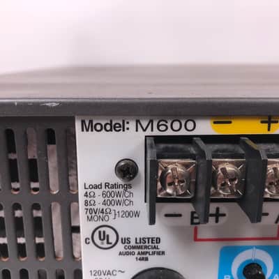 Bogen M-Class M600 Amplifier image 10
