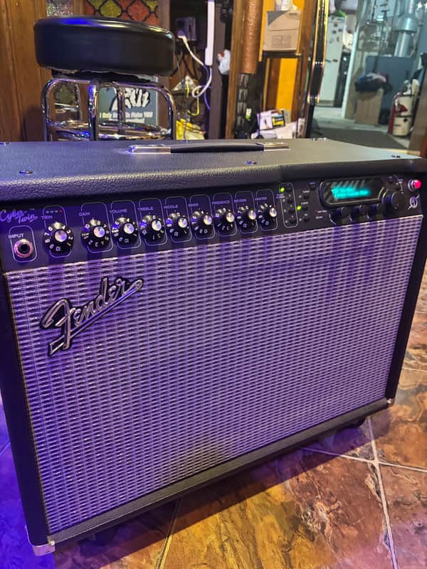 Fender Cyber-Twin 2 x 65-Watt 2x12" Modeling Guitar Combo 2001 - 2004 - Black image 1