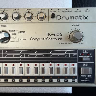Roland TR-606 Drumatix 1980s - Silver image 4