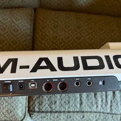 M-Audio Axiom AIR 49 Key USB MIDI Keyboard Controller 2010s - White image 2
