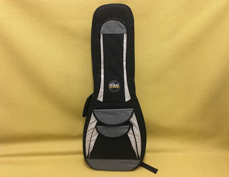 086-8020-003 Tribal Planet GsX2EA Black & Grey Electric Guitar Gig Bag w/ Backpack Straps & Pockets image 1