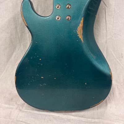 G&L Kiloton 5 2024 - Lake Placid Blue Nitrocellulose Lacquer Medium Aged image 10