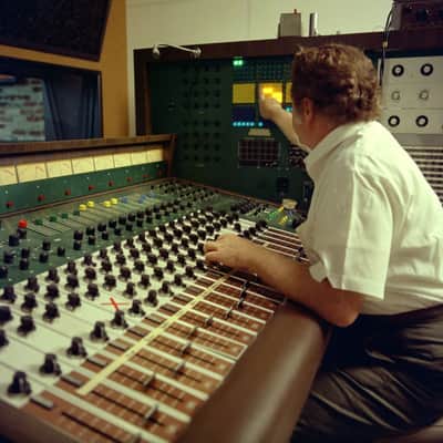 1969 Universal Audio 2100 Recording SideCar Console Channel Strips 1108 Mic PreAmplifiers Class A Discrete Analog Mixer Mixing Board by Bill Putnam UA Audio from Western United Recorders Indigo Ranch Studio image 18