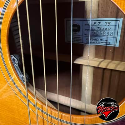 Epiphone Peter Frampton 1964 Texan Limited Edition Faded Vintageburst image 6