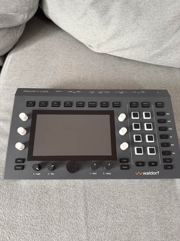 Waldorf Iridium Core Desktop Synthesizer 2024 - Present - Black image 1