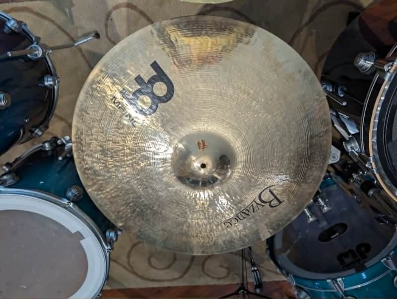 Meinl 24" Byzance Brilliant Medium Ride Cymbal 2004 - Present - Brilliant image 1
