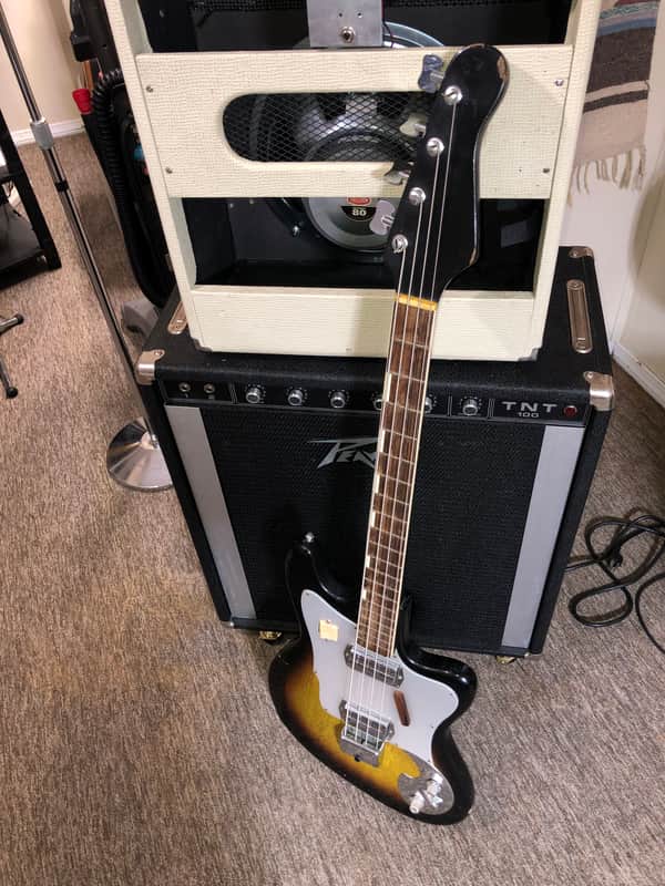 Decca DMI 301 Vintage 60’s Bass-Dark Sunburst image 1