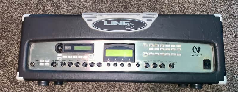 Line vetta hd Stereo Digital Modeling Guitar Amp Head 2003 - 2010 - Silver image 1