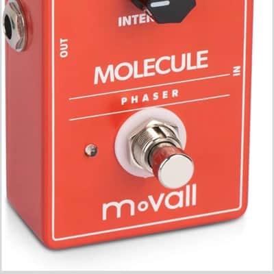 Movall by Caline MP-111 Molecule Phaser Guitar Effect Pedal RED True Bypass MoVall MP111 2025 - RED image 3