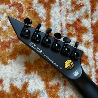 ESP LTD M-Black Metal 2019 - Present - Black Satin Left Handed image 4