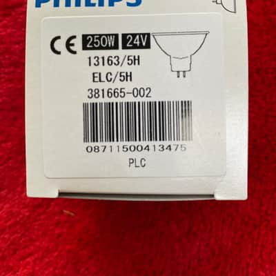 250w 24v Philips ELC/5H halogen dish lamp x 4 image 6