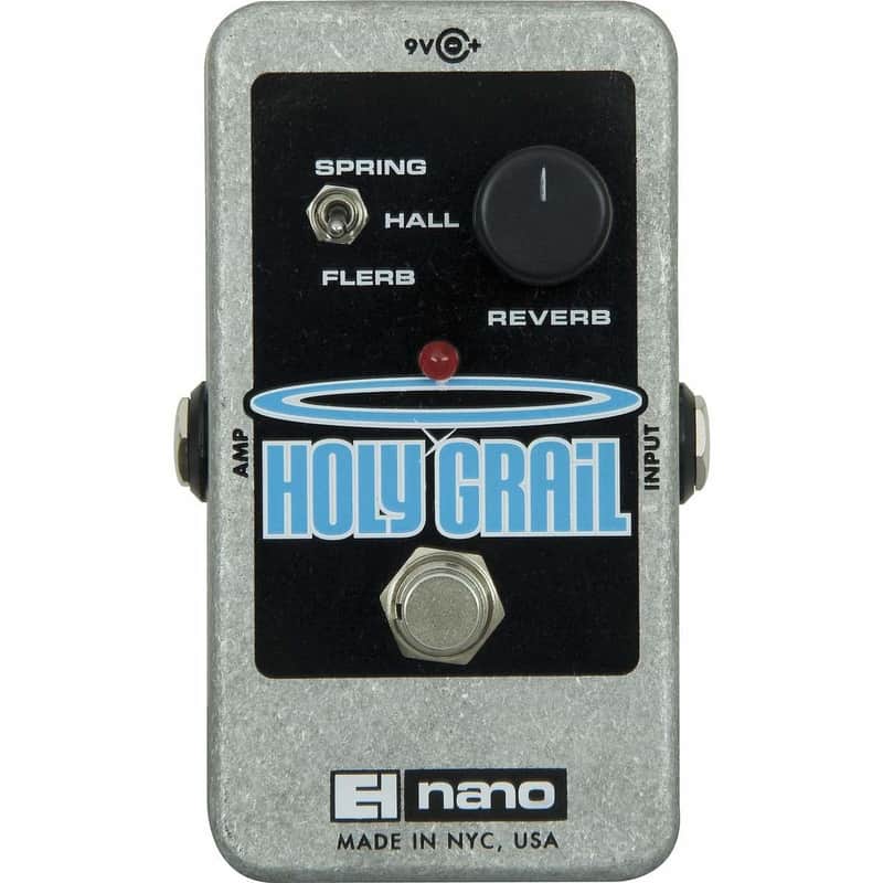 Mint Electro-Harmonix Holy Grail Nano Reverb Guitar Effect Pedal image 1