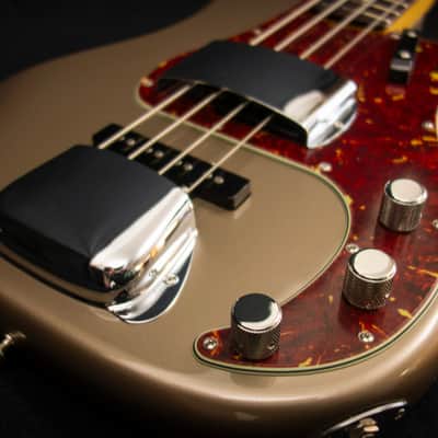 Fender Custom Shop 59 P Bass Special - New Old Stock - Shoreline Gold - 9.6 lbs - Serial # R148614 image 11