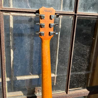 Alvarez Silver Anniversary 2555 Acoustic Electric Guitar 1995 - Natural image 6