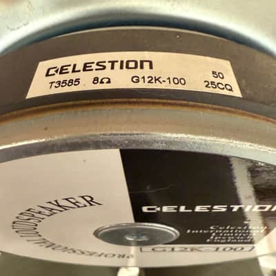 Celestion G12K-100 12" Guitar Speaker 8 Ohm 100W T3585 image 3