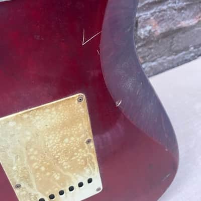 ESP Traditional MIJ Strat Style SN: 20795 - Candy Apple Red image 7