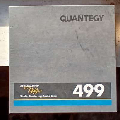 Capture 1/4" 3600' tape on Quantegy 499 1/4" metal Reel - box included (up to 2 available) image 3