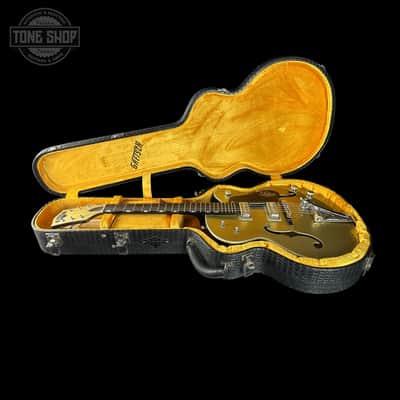 Used 2013 Gretsch Custom Shop Stephen Stern Masterbuilt 130 Anniversary Metallic Gold/Black w/Case TSU24198 image 10