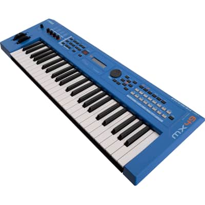 Yamaha MX49BU 49-Key Synthesizer Controller - Blue - Mint, Open Box - Used image 2