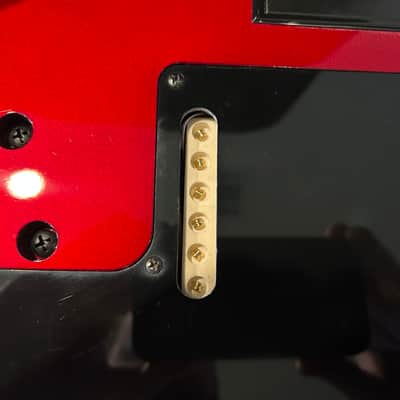 Moog E-1 electromagnetic infinite sustainer guitar - Candy Apple Red image 12