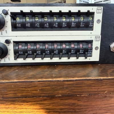 Electrodyne 712L Preamp EQ Channel Strip Racked Pair image 5
