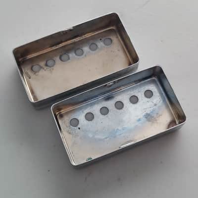 1960's Gibson Chrome Humbucker Pickup Covers (M-249) image 2