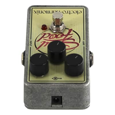 Electro-Harmonix Soul Food Transparent Overdrive Guitar Effect Pedal - Cream image 3