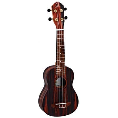 ORTEGA RUEB-SO Ebony Sopran Akustik-Ukulele inkl. Gigbag natur image 1