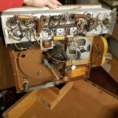 Meissner Rare Vintage lo-fi 78 33 RPM record cutting recording lathe PA System tube 9-1065 1940s - Tweed image 16