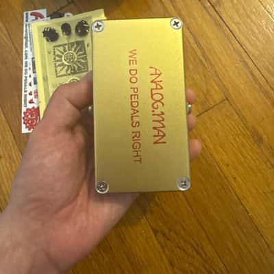 Analogman Sun Face RCA Germanium Fuzz - Gold image 2