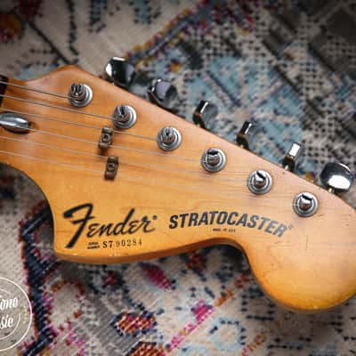 1977 Fender USA Stratocaster Hardtail White image 15