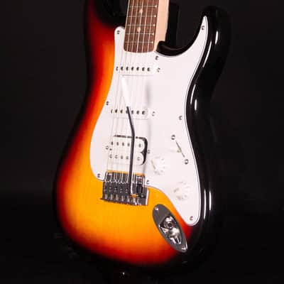 Squier Affinity Stratocaster Junior HSS, Laurel FB, 3-Color Sunburst image 2