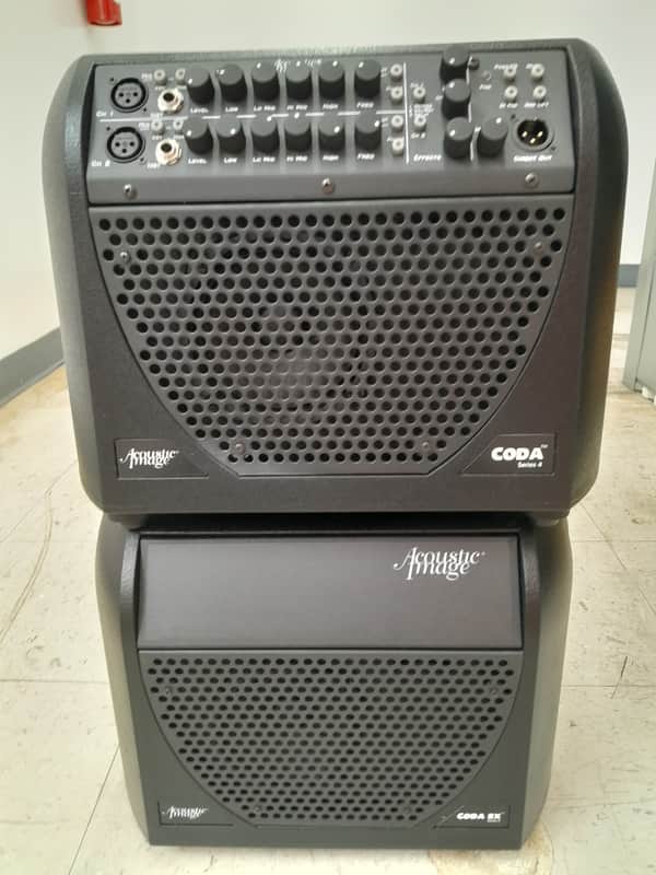 Acoustic Image S4 Coda Amp with Matching Cabinet 2017 for Upright Bass & Bass Guitar image 1
