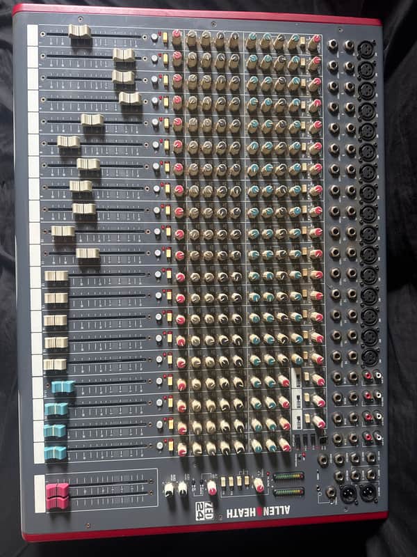 Allen & Heath ZED-24 24-Channel Mixer 2009 - Present - Black/Red image 1