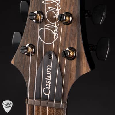 2024 - PRS Eddie's Guitars Wood Library Custom 24 Semi-Hollow Korina/Ziricote - Blood Orange Smokeburst image 7