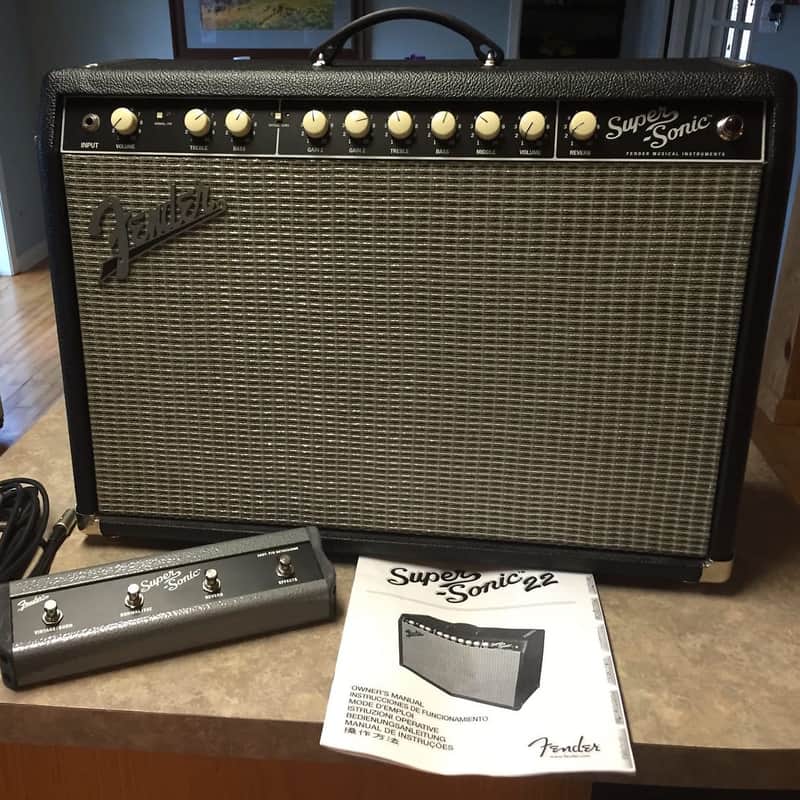 Fender Super-Sonic 22 2-Channel 22-Watt 1x12" Guitar Combo image 3