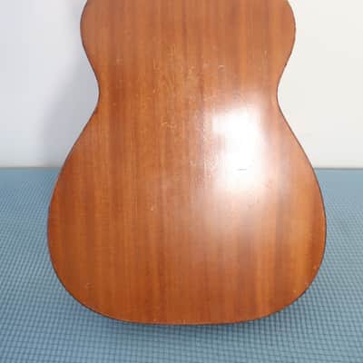 Vintage 1960s Harmony H162 Concert 5105 H165 All Mahogany Guitar Low Action Playable Beautiful Binding Nice Patina Very Clean image 4