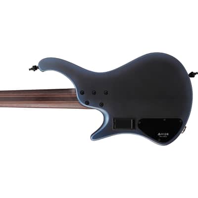Ibanez EHB5MSBSP EHB Ergonomic Headless Multi-Scale 5-String Bass w/ Fishman Fluence Pickups & Gig Bag - Midnight Arctic Ocean Matte image 7