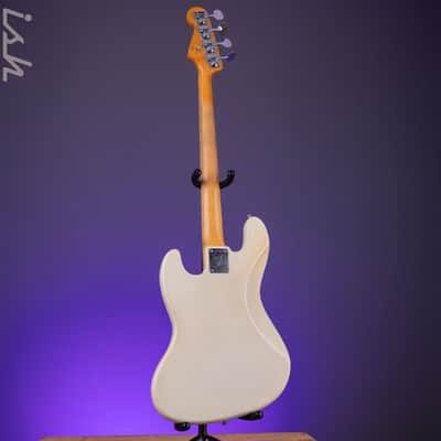 1966 Fender Jazz Bass Refin White image 16