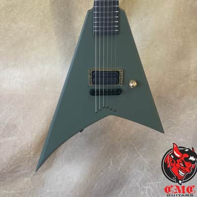Jackson USA Custom Shop Special Edition RR 1T Rhoads Army Drab Green Guitar image 1