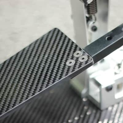 Free Shipping Carbon fiber double pedals Direct Drive Double Bass Drum Pedal image 3
